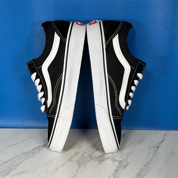 Vans Old Skool Skate Shoes - Black/White - 5.5 - Picture 6 of 8